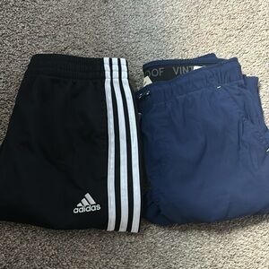 2-pc Weatherproof Vintage Blue youth pants & Adidas Joggers  size L 14/16 bundle